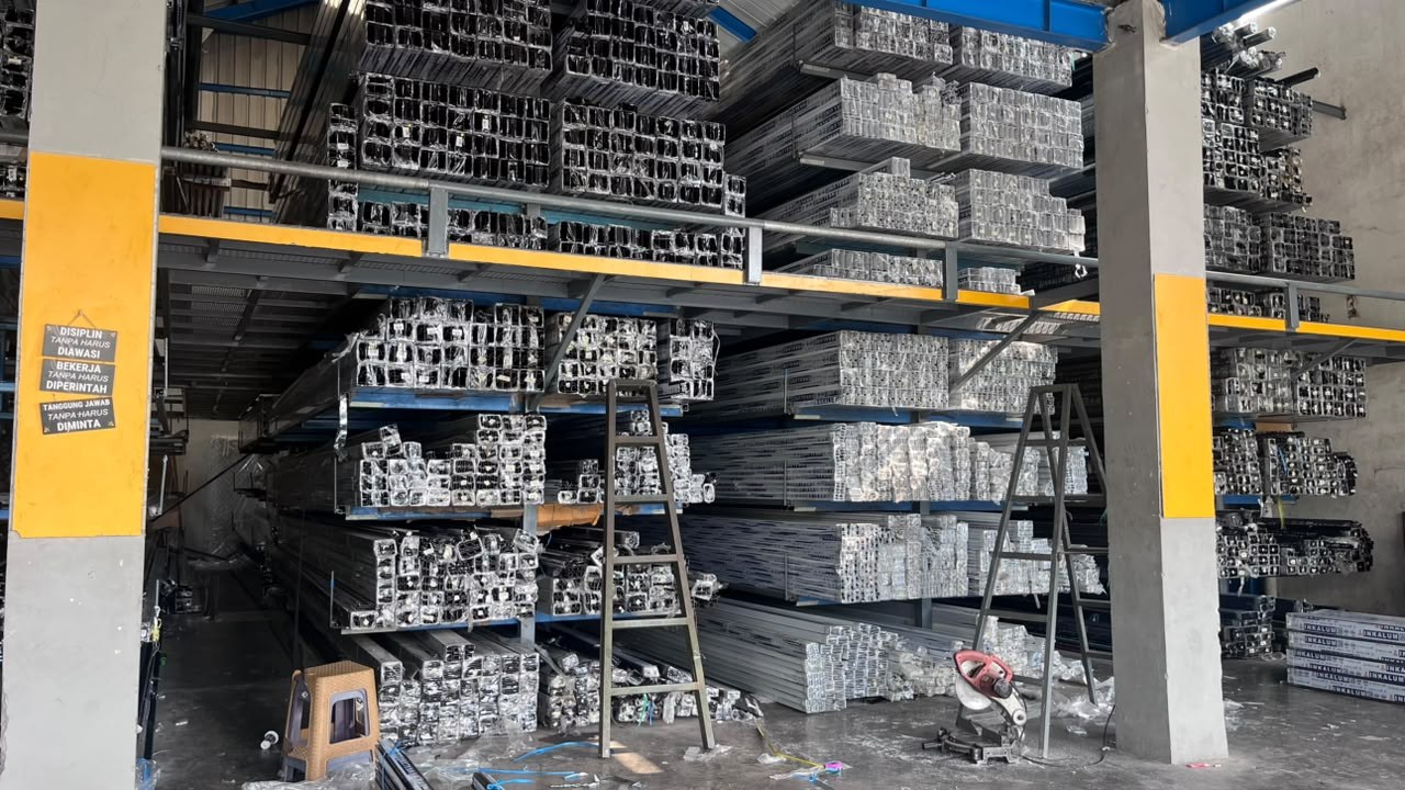 Rak Aluminium & Aksesoris